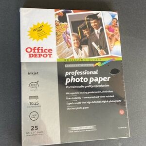 Office Depot 25 sheet photo paper